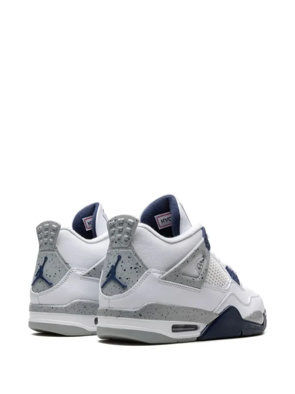 Air Jordan 4 navy blue - Image 2