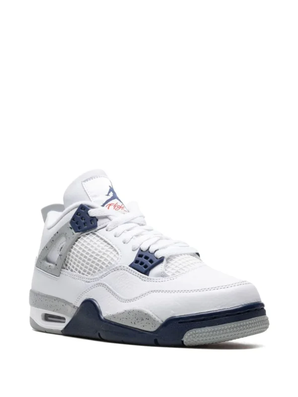 Air Jordan 4 navy blue - Image 4