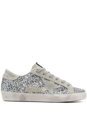 Golden Goose Glitter Superstar Sneakers