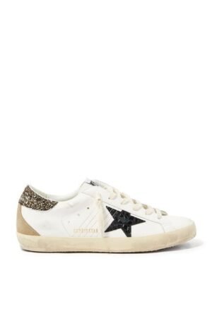 Golden Goose Superstar Sneaker in White, Ice, & Grey