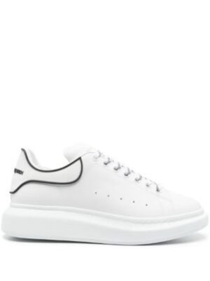 ALEXANDER MCQUEEN OVERSIZED WHITE BLACK TRIM