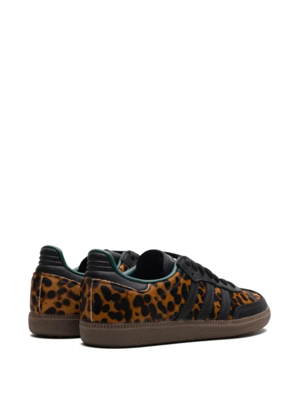 Adidas Samba OG Black Green Leopard - Image 4