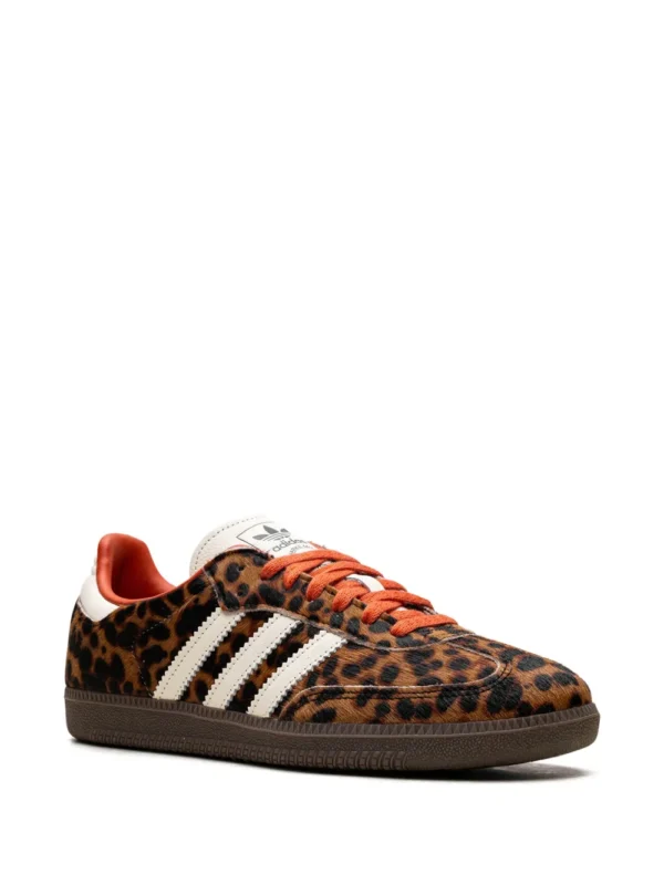 Adidas Samba OG "Leopard/Cream Orange - Image 5