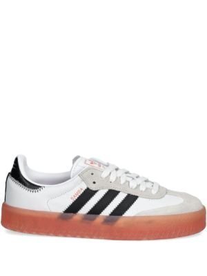 Adidas Samba White Black Semi Coral