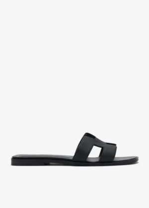 Hermes Oran Sandal Nior Box Calfskin Leather