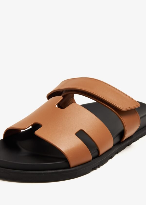 HERMES CHYPRE SANDAL NATUREL CALFSKIN LEATHER - Image 3