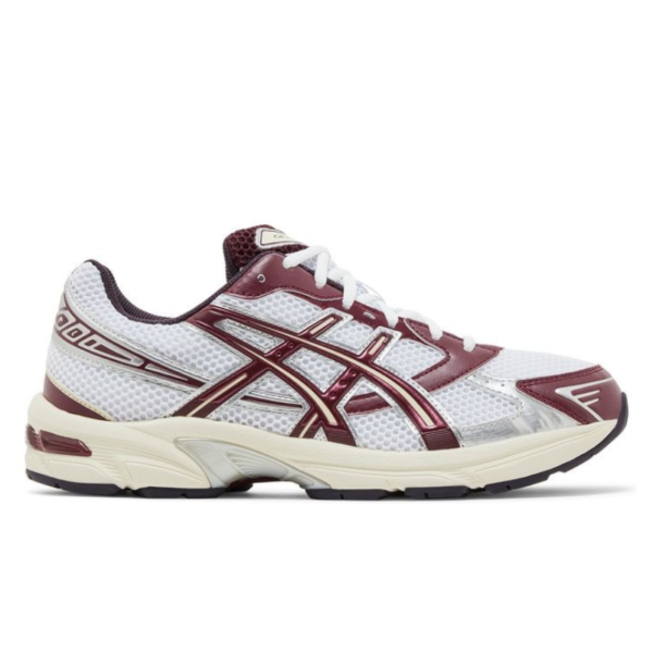 ASICS GEL-1130 WHITE MAROON BANNER