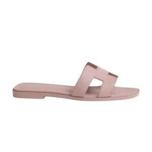 Hermes Oran Sandal Rose/Cancan