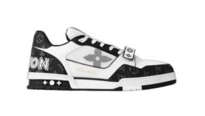 LOUIS VUITTON LV Trainer ‘Black White Denim Strap’