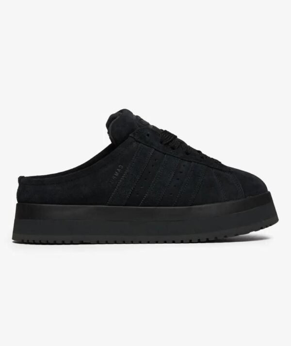 Adidas Campus 00s Winter Low shoe in the Black colorway